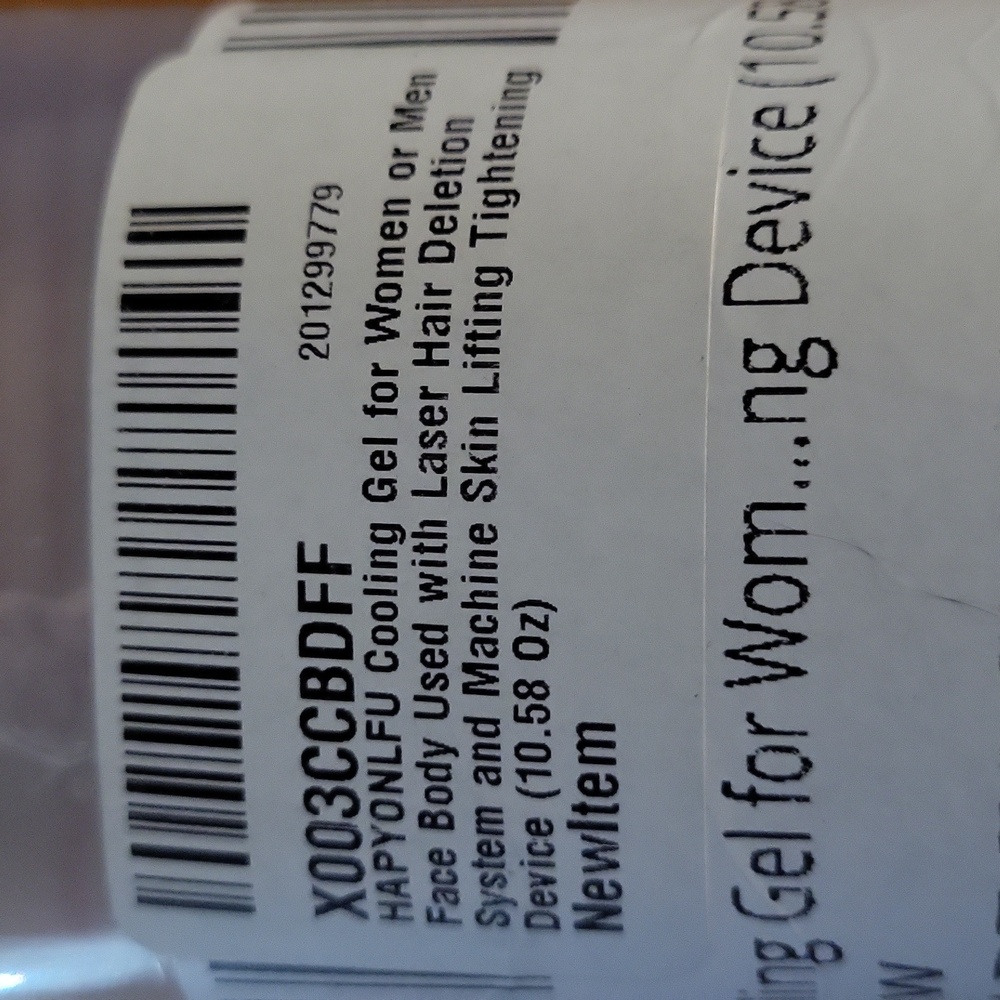 Facial Cooling Gel For Laser Hair Removal - Picture 9 of 10